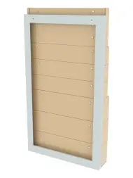 Стойка бежевая настенная Стелла-техник 402-03-03-03-B