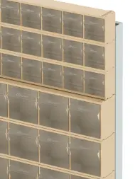 Стойка бежевая настенная Стелла-техник 402-03-03-03-B