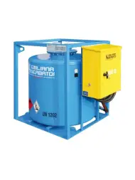 Traspo 450 бензин, электронасос EX 12В-50л/мин, 5 м шланг, пистолет-автомат, механический счётчик