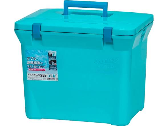 Термоконтейнер изотермический с плечевым ремнем, 28л, синий