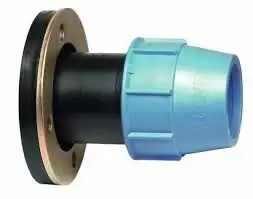 Муфта обжимная с фланцем 110х4"