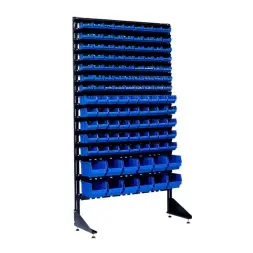 Стеллаж с пластиковыми ящиками 1801-7/5/2 S