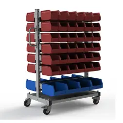 Стеллаж мобильный №210 (1415х950х610)