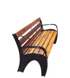 Скамейка чугунная «Волна» 1,5 м