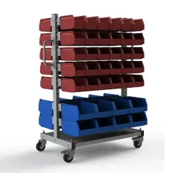 Стеллаж мобильный №211 (1415х950х610)