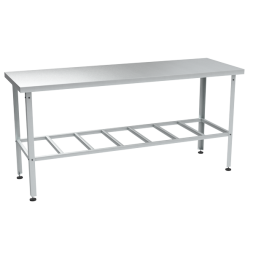 Стол из нержавеющей стали разделочный 870x1800x600 [15297]