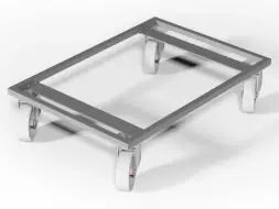 Тележка для ящика на полиамидных колёсах 425 мм