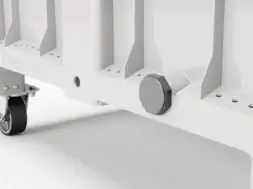 Контейнер iBox 1200х800х802 сплошной на полозьях с пробкой 2"