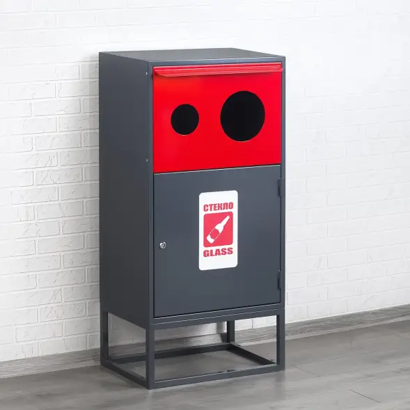 Контейнер для раздельного сбора отходов КРС-600-1 СТЕКЛО