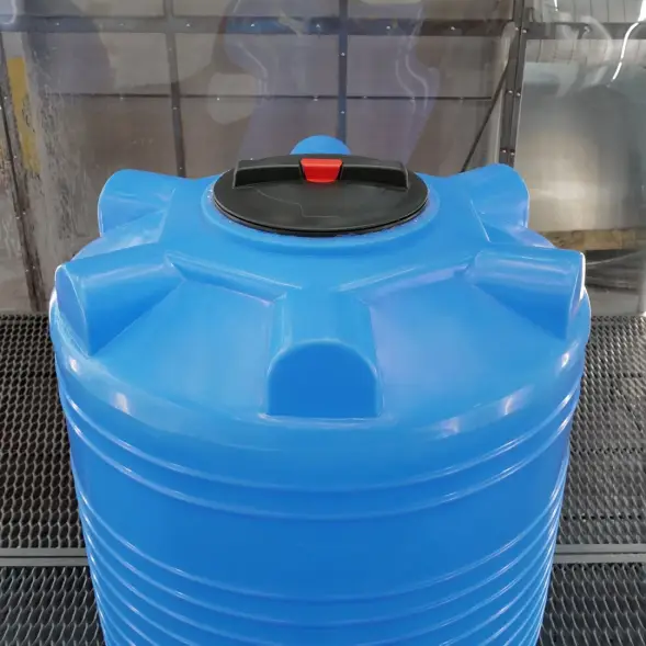 Емкость ЭВЛ 500л под плотность до 1.5 г/см3 синяя