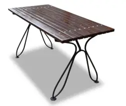 Стол кованый «Капелька» 1,5 м