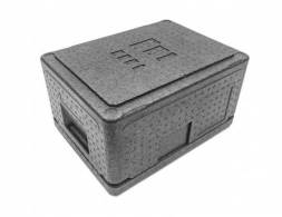 Термобокс пенополипропиленовый с крышкой StP Normal 14 л, 40 кг/м3
