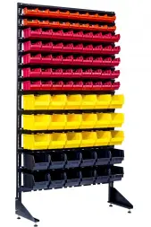 Стеллаж с пластиковыми ящиками 1801-2/5/5 CH-Kombo