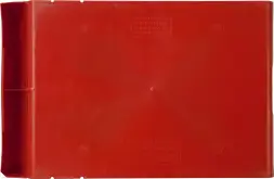 Ящик (лоток) пластиковый сплошной, 500x310x200 мм, 31 л, синий [5005]