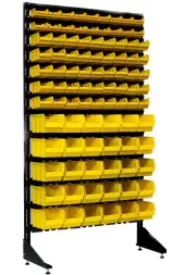 Стеллаж с пластиковыми ящиками 1801-2/5/5 G-Z