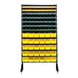 Стеллаж с пластиковыми ящиками 1801-2/5/5 G-Z