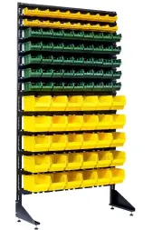 Стеллаж с пластиковыми ящиками 1801-2/5/5 G-Z