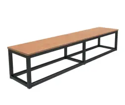 Скамейка стальная «Вормс» без спинки