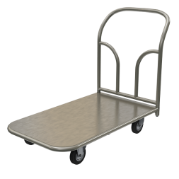 Платформенная тележка из нержавеющей стали ТП НЖ 3 1000х600х700 [16212]