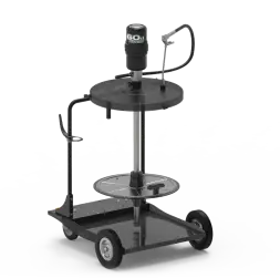 Мобильный комплект для смазки, для бочек 185 кг (насос 60:1, пист.,катуш., крышка,сл. пласт.)