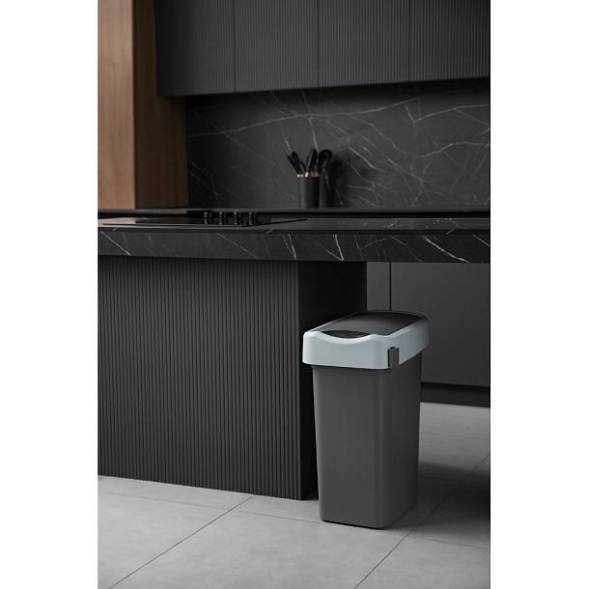 Контейнер для мусора Smart Bin 50л, серый