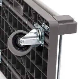 Тележка грузовая платформенная FW-150П со складной ручкой