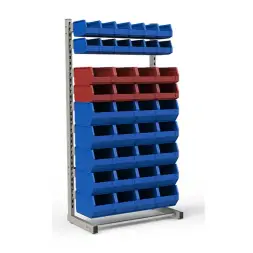 Стеллаж односторонний №68 (1835х950х510)