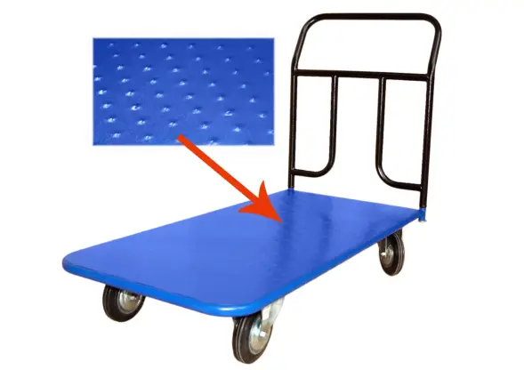 Тележка платформенная Стелла-техник КП-350-125-К, 600х1200мм