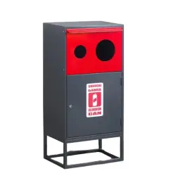 Контейнер для раздельного сбора отходов КРС-800-2 АЛЮМИНИЙ