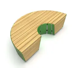 Модульная скамейка «Экополис-4»