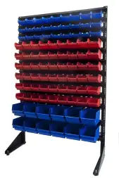 Стеллаж с пластиковыми ящиками 1501-3/6/2 K