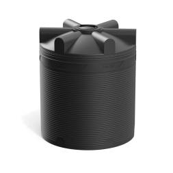 Емкость (резервуар) пластиковая вертикальная с крышкой, 9000 л, зеленый [TV9000S2]