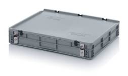 Евроконтейнер пластиковый с замком ED 86/12 2S