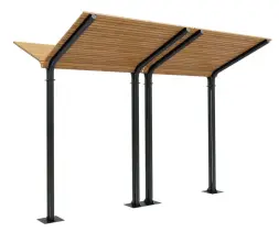 Навес «Кайлас» двойной двухсторонний открытый