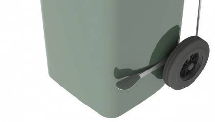 Педаль для двухколёсных контейнеров