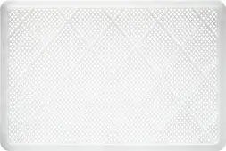 Ящик пластиковый перфорированный, 600×400×120 мм, 22 л, белый [704.01.02 м]