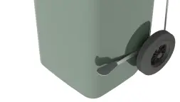 Педаль для 2-колёсных контейнеров 240л