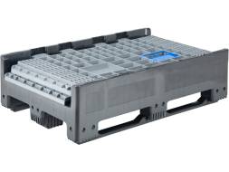 Многофункциональный контейнер разборный сплошной на 3-х полозьях с двумя дверцами DPF-Box 1208S, 1200x800x950 мм [DPF-Box 1208 S-S(3) F2]