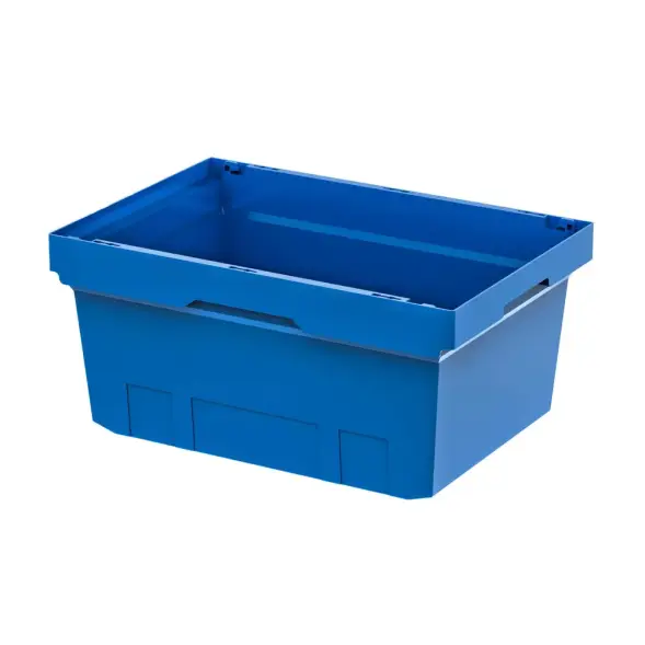 Контейнер пластиковый вкладываемый INSTORE, 600х400х270 мм, синий [KV 6427]