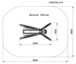 Игровой элемент ARTWOOD «Большой кузнечик»