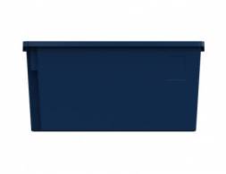 Ящик пластиковый поворотно-вкладываемый универсальный, 600х400х300 мм, синий [12.480.61 (KD6430.1)]