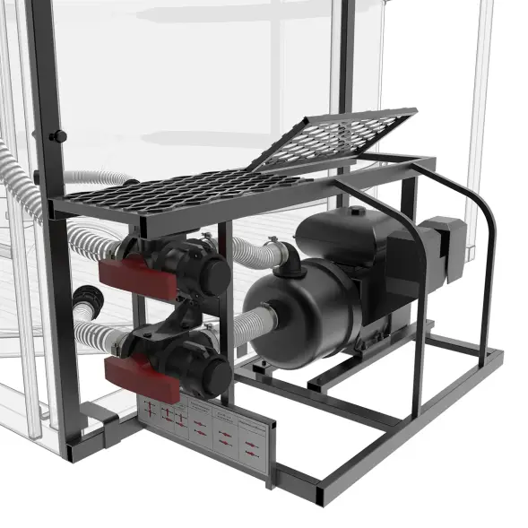 Комплекс насосный 600л/мин для воды ZО2
