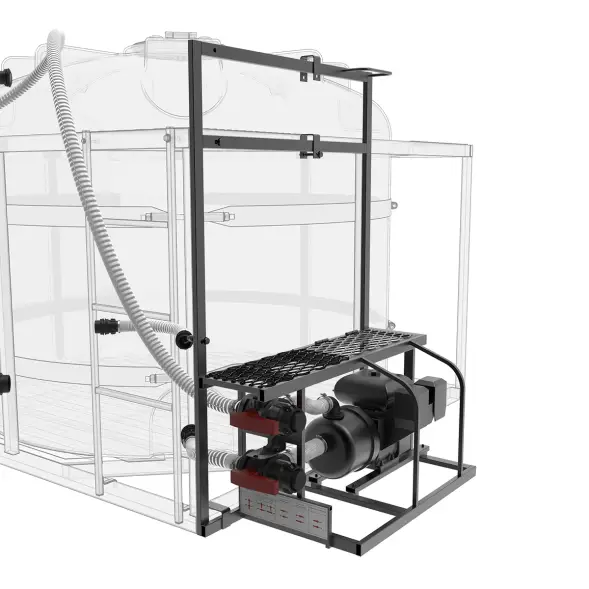 Комплекс насосный 600л/мин для воды ZО2