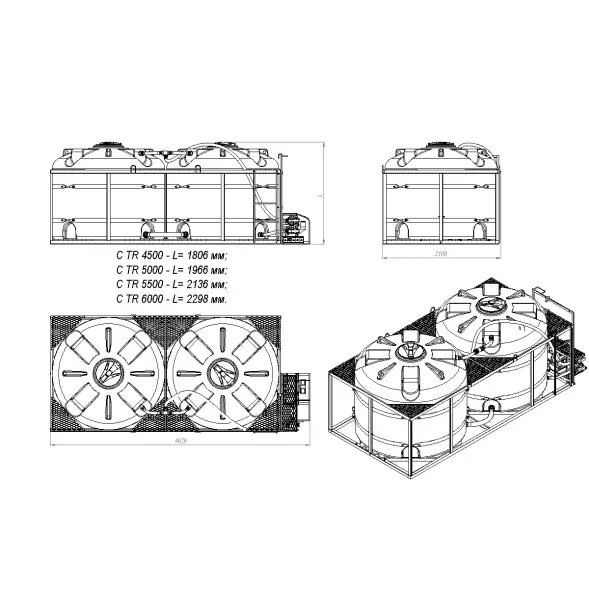 Комплекс насосный 600л/мин для воды ZО2