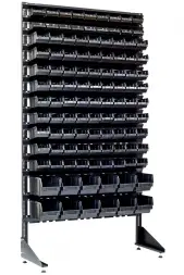 Стеллаж с пластиковыми ящиками 1801-2/9/2 CH