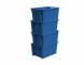 Ящик пластиковый поворотно-вкладываемый универсальный, 600х400х300 мм, синий [12.480.PE.61 (KD6430.1)]