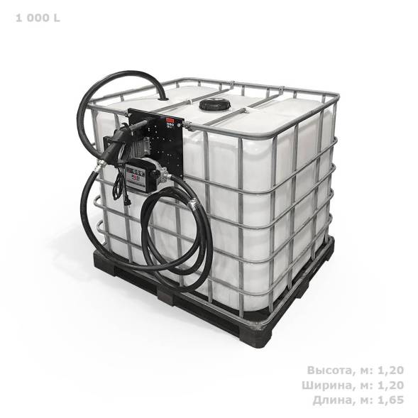 Мини АЗС БелАК "Еврокуб" - раздаточная колонка со счетчиком