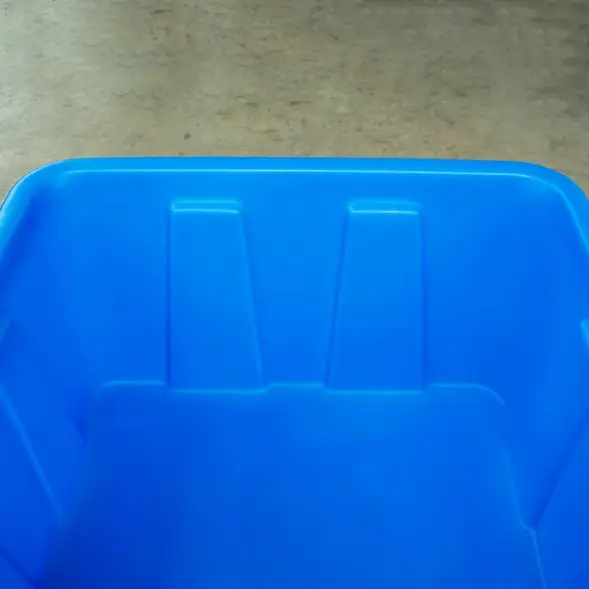 Ванна пластиковая пищевая KN, 600 л, 1.5 г/см³, HDPE, синий [1182.0600.601.002]