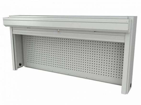 Экран ДВК перфорированный с роллетой 2000 мм