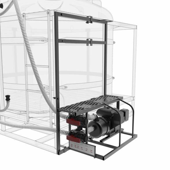 Комплекс насосный 817л/мин для КАС BПО2 G2